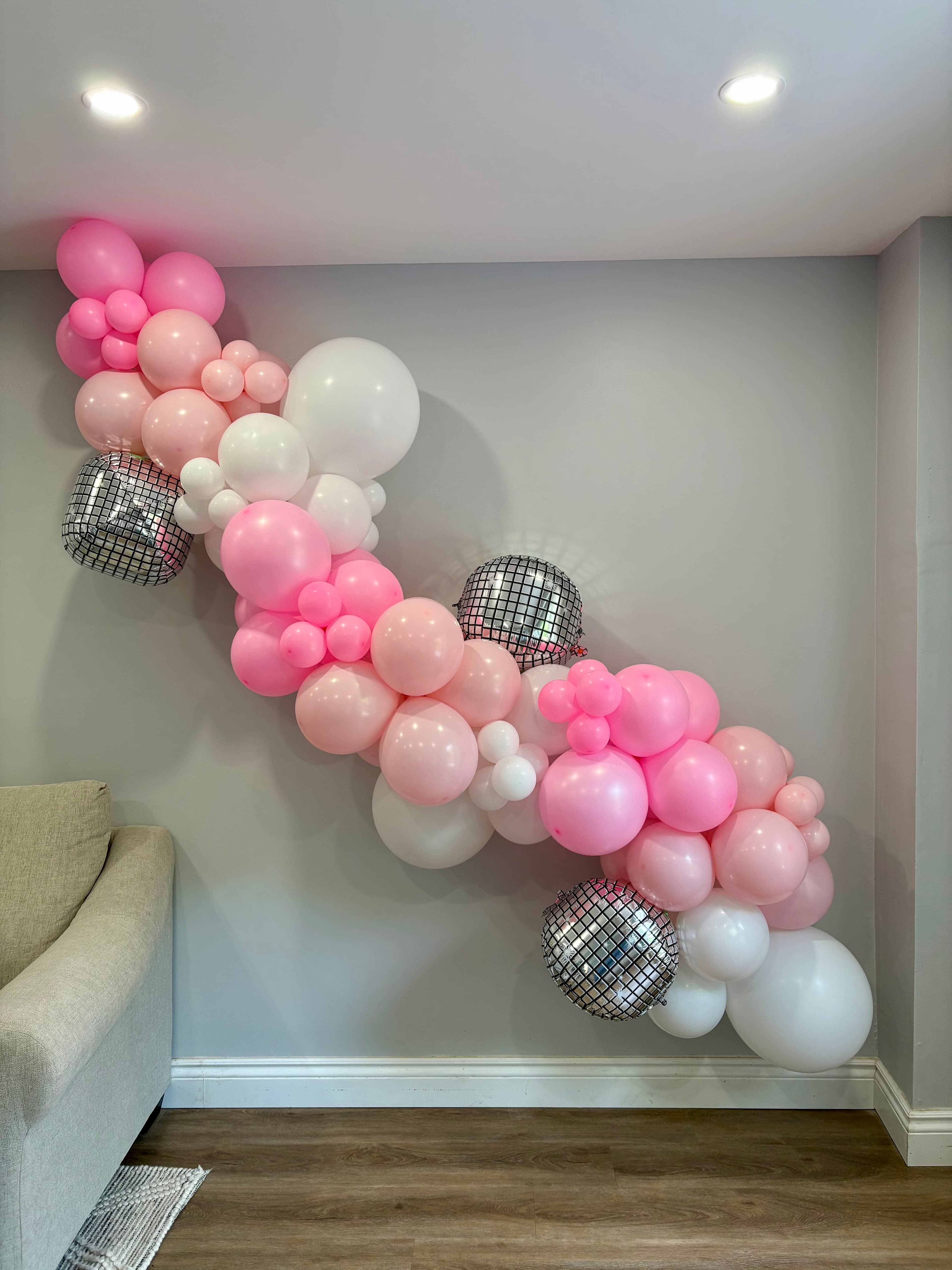 Grab and go balloon garlands