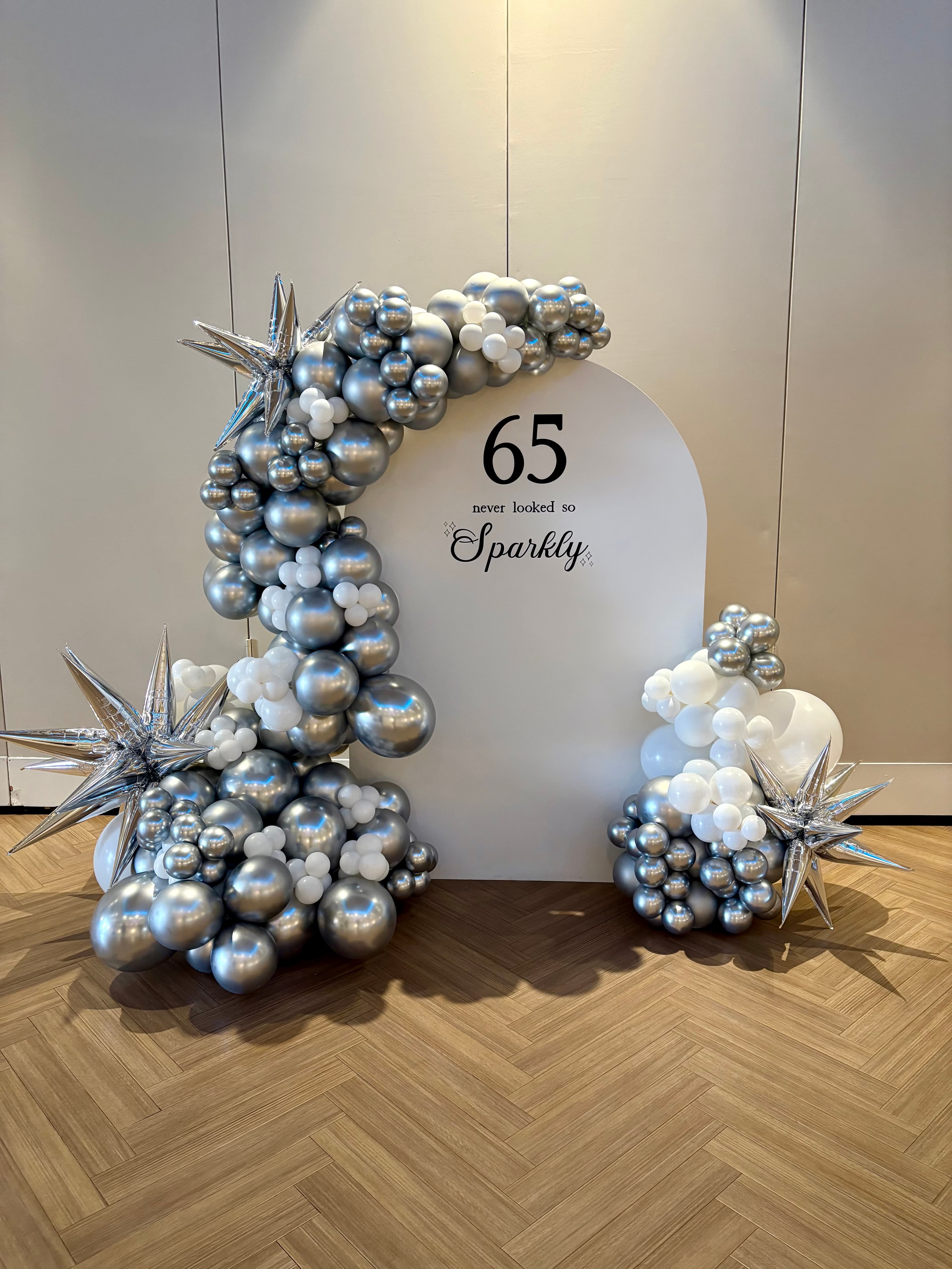 Balloon arch installation