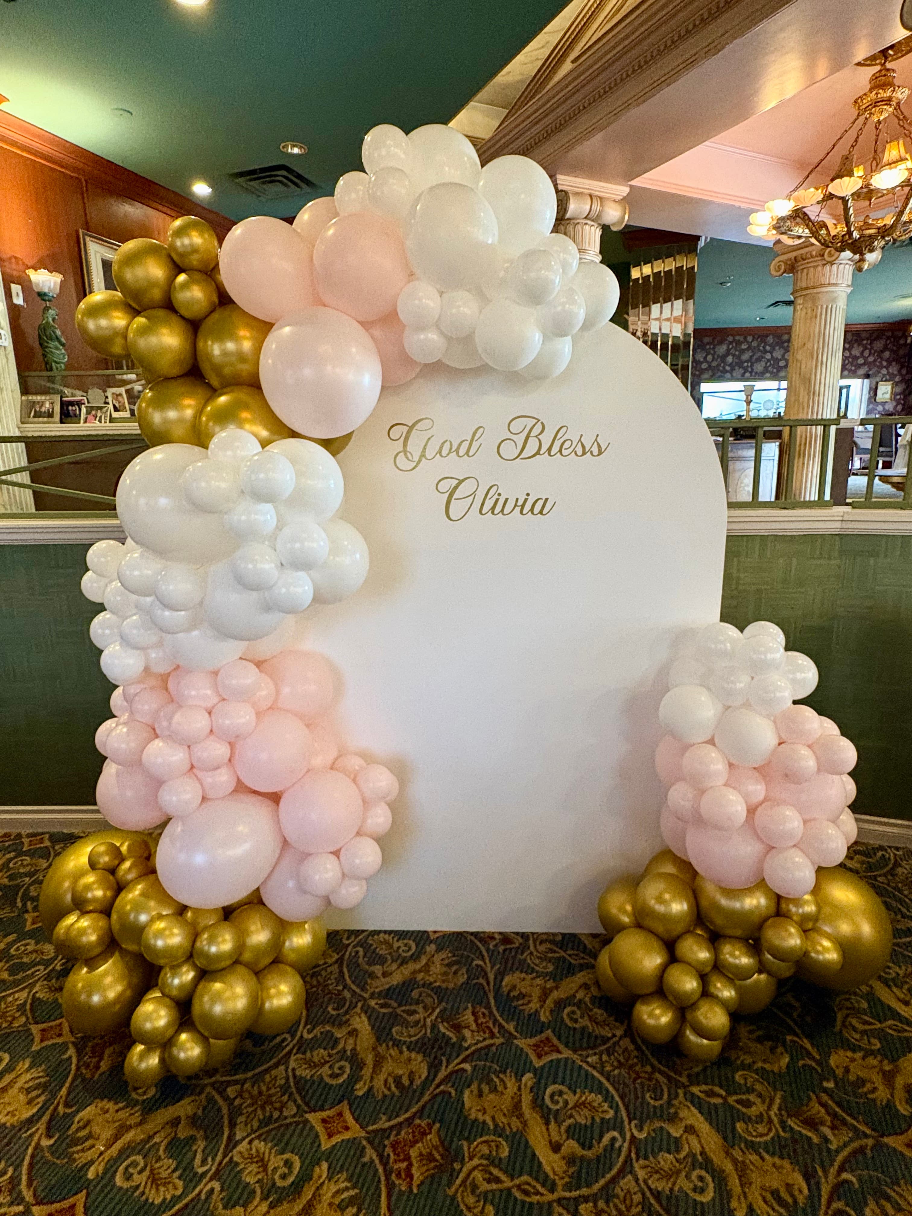 Balloon backdrop